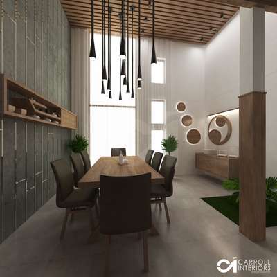 Dining, Home Decor Designs by 3D & CAD Rabiya Ismail, Kannur | Kolo