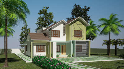 Exterior Designs by 3D & CAD Ranjith kp, Palakkad | Kolo
