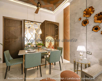 Dining, Lighting, Furniture, Table, Storage Designs by Architect peculiar design studio  ArAnshika, Gurugram | Kolo