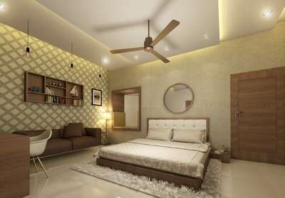 Furniture, Lighting, Storage, Bedroom Designs by Architect tilted  north architects, Kannur | Kolo