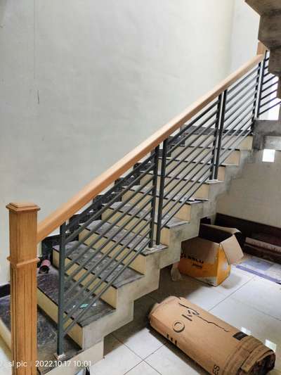 Staircase Designs by Fabrication & Welding sooraj sl, Thiruvananthapuram | Kolo