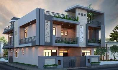 Exterior Designs by Civil Engineer Sachin Ji, Jaipur | Kolo