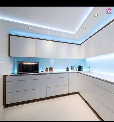Kitchen, Storage, Lighting, Ceiling Designs by Contractor Indothai  aniz , Palakkad | Kolo