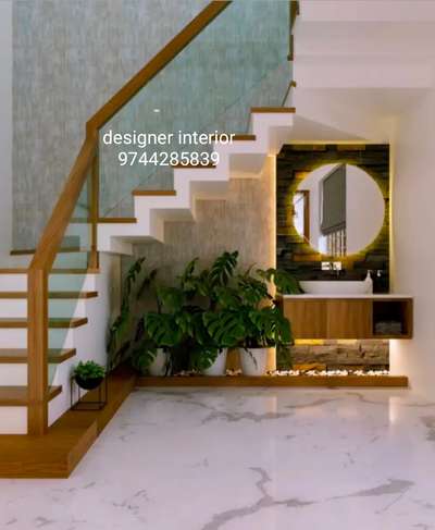 Staircase, Dining, Lighting Designs by Interior Designer Designer Interior, Malappuram | Kolo
