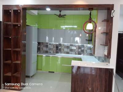 Kitchen, Storage Designs by Contractor Nitin Sharma, Ghaziabad | Kolo