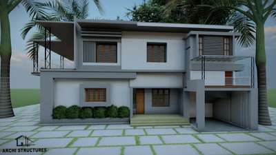 Exterior Designs by Civil Engineer archi  structures, Kottayam | Kolo