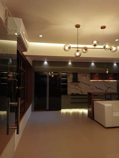 Lighting, Kitchen, Storage Designs by Home Automation Jai Krishnan, Thiruvananthapuram | Kolo