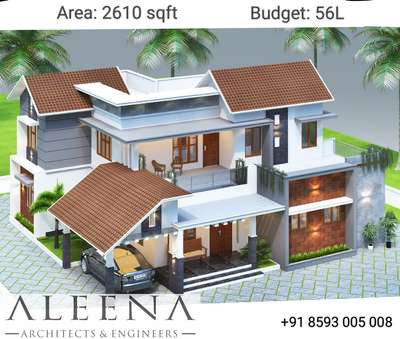 Exterior, Lighting Designs by Architect Aleena Architects and   Engineers , Alappuzha | Kolo