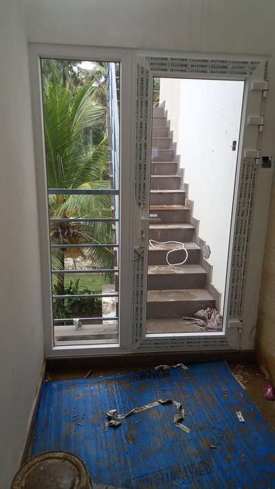 Staircase Designs by Fabrication & Welding Manu sudarshanam upvc windows , Alappuzha | Kolo
