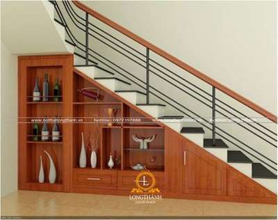Storage, Home Decor, Staircase Designs by Contractor Jayan jayan t, Malappuram | Kolo