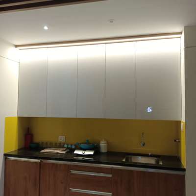 Kitchen, Lighting, Storage Designs by Contractor Jemod Jemo, Thrissur | Kolo