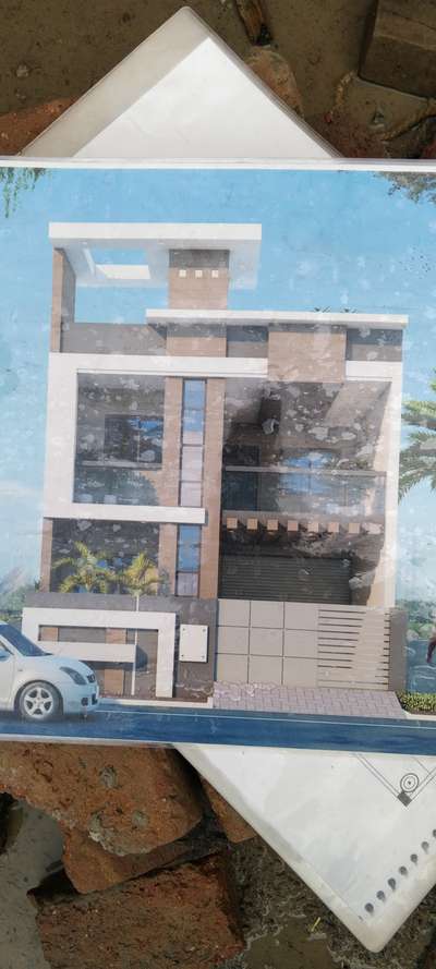 Exterior Designs by Contractor sunil chouhan, Ujjain | Kolo