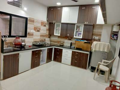 Kitchen, Lighting, Storage Designs by Carpenter Govind Vishwakarma, Indore | Kolo