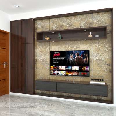 Living, Storage Designs by Interior Designer Raju Pandey, Alappuzha | Kolo