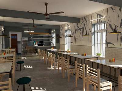 Dining, Furniture, Table, Wall, Lighting Designs by Architect NEVIN SONEY, Ernakulam | Kolo