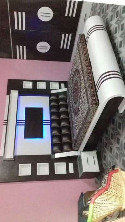 Furniture, Bedroom Designs by Contractor Asif Saifi, Meerut | Kolo