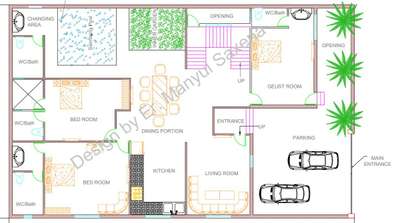 Plans Designs by Civil Engineer GBG Saxena  Real Estate, Bhopal | Kolo