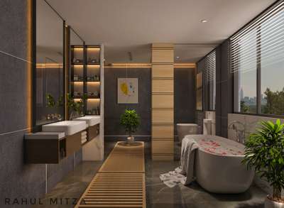 Bathroom Designs by Interior Designer Rahulmitza Mitza, Kannur | Kolo