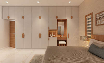 Furniture, Storage, Bedroom, Wall, Window Designs by Interior Designer Trio  Archi studio , Thrissur | Kolo