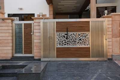 Wall, Outdoor Designs by Fabrication & Welding GANESH  INDUSTRIAL, Palakkad | Kolo