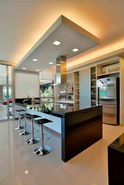 Ceiling, Lighting, Kitchen, Storage Designs by Interior Designer sandeep sharma, Delhi | Kolo