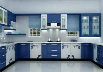 Kitchen, Lighting, Storage Designs by Carpenter Mohd Nadeem, Gurugram | Kolo