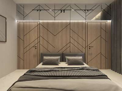 Bedroom, Furniture, Wall Designs by Interior Designer muhammed anas ka, Thrissur | Kolo