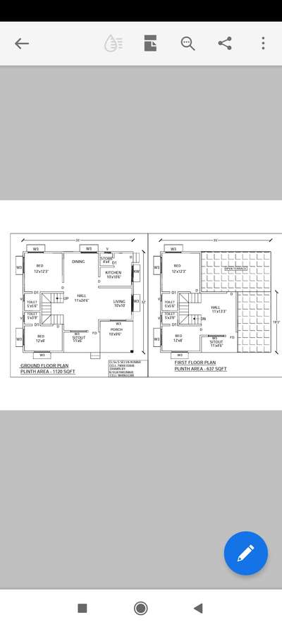 Plans Designs by Home Owner ijij joyson, Thiruvananthapuram | Kolo