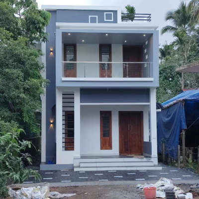 Exterior Designs by Civil Engineer ErGopika Madhu, Thrissur | Kolo