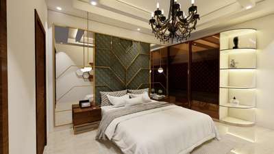 Bedroom, Furniture, Storage Designs by Contractor Er Rishabh Anand, Delhi | Kolo