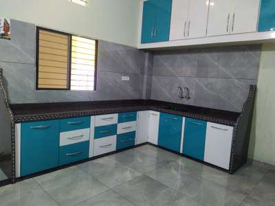 Kitchen, Storage Designs by 3D & CAD Sharukh flooring  patel, Indore | Kolo