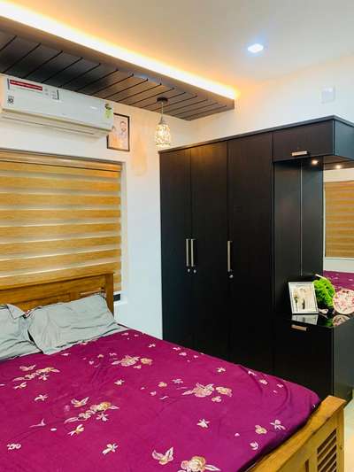 Bedroom, Furniture, Lighting, Ceiling, Storage Designs by Contractor vibgyor Kbr, Malappuram | Kolo