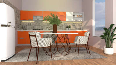 Kitchen, Dining, Storage, Furniture, Table Designs by Interior Designer Jaspreet kaur, Faridabad | Kolo