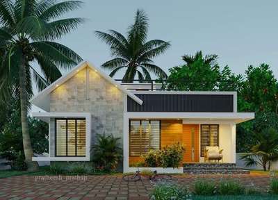 Exterior, Lighting Designs by Contractor shibu  karthika, Kollam | Kolo