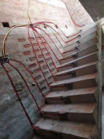 Staircase Designs by Electric Works Natwar jangid, Sikar | Kolo