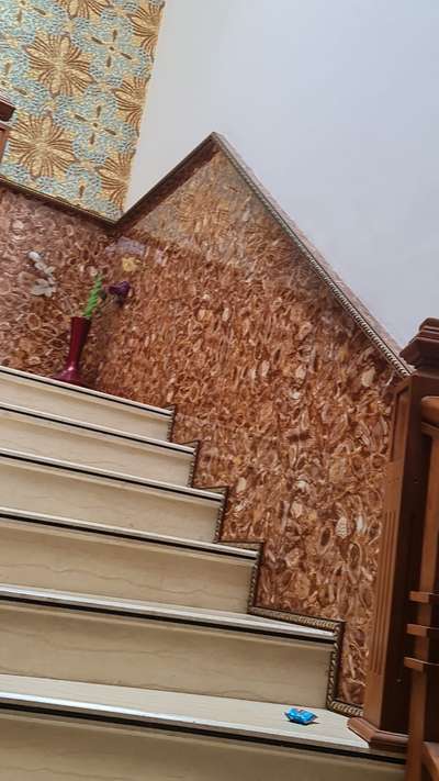 Staircase, Wall Designs by Interior Designer Mani TC, Kannur | Kolo