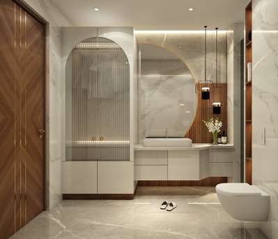 Bathroom, Door, Home Decor Designs by Civil Engineer animesh singh, Delhi | Kolo