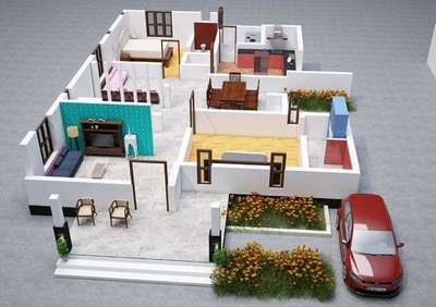 Plans Designs by Civil Engineer Jince k, Kozhikode | Kolo