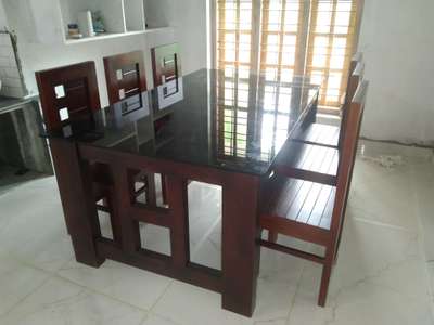 Dining, Furniture, Table, Storage, Window Designs by Carpenter ideal enterprise, Malappuram | Kolo