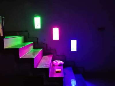 Staircase, Lighting Designs by Service Provider Shameer bavasahib, Kollam | Kolo