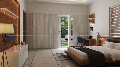 Bedroom, Furniture, Lighting, Storage, Wall, Flooring Designs by 3D & CAD Anandhu  Designs, Thrissur | Kolo