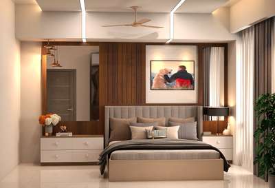 Furniture, Lighting, Bedroom, Storage Designs by Interior Designer Karthik P, Kasaragod | Kolo