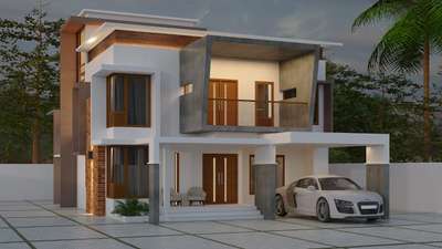 Exterior, Living Designs by Interior Designer fasal madathil, Kozhikode | Kolo