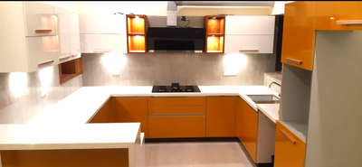 Kitchen, Lighting, Storage Designs by Interior Designer D square  interior modular kitchen , Kollam | Kolo