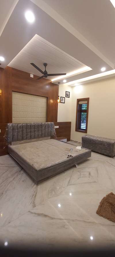 Furniture, Ceiling, Lighting, Bedroom Designs by Painting Works aman badar nagar, Kasaragod | Kolo