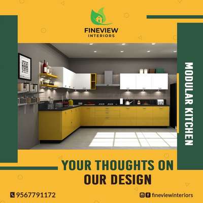 Kitchen, Storage Designs by Interior Designer FINEVIEW INTERIORS, Thiruvananthapuram | Kolo