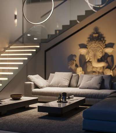 Furniture, Lighting, Living, Table, Staircase Designs by Architect Er prahlad Saini, Bhilwara | Kolo