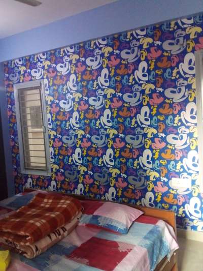 Wall, Bedroom, Furniture Designs by Civil Engineer shahid khan, Faridabad | Kolo