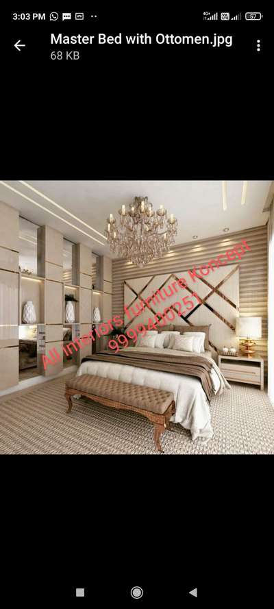 Bedroom, Furniture, Storage, Lighting, Wall Designs by Carpenter Lalit Sharma, Faridabad | Kolo