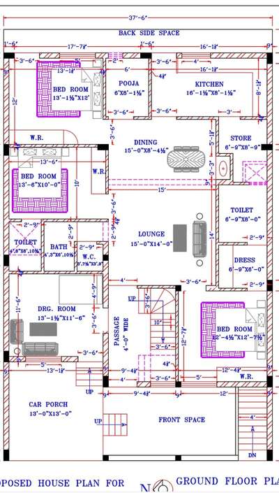 Plans Designs by 3D & CAD Apna Aashiyana designer, Jaipur | Kolo